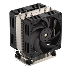 CoolServer LGA4677 4U Tower CPU Cooler Dual Fan 5 Heatpipes P5 picture