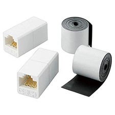 Elecom RJ relay connector CAT5e simple waterproof tape (Outdoor compatible [37n] picture