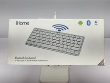 iHome Bluetooth Wireless Keyboard IMAC-K111S iPad Apple TV Mac -New picture