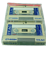 2 TEAC CT-600H Magnetic Cassette Tape 60MB High Density Data SEALED NEW 4 MT 2ST picture