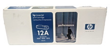 Genuine HP LaserJet 12A Q2612A Black Toner Print Cartridge Sealed OEM New picture