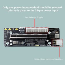 F2D OCuLink Graphics Dock Development Board 64G SFF8612 to PCIe Adapter 8611 picture