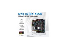 DIYPC IDX2-Ultra-ARGB White USB3.0/Type C Tempered Glass ATX Gaming Computer picture
