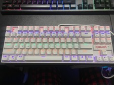 Red Dragon Kumara K552-WR Wired Mechanical Gaming Keyboard LED TESTED WORKS picture
