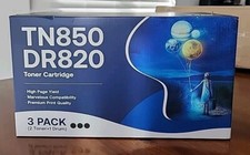 for Brother 2PK TN850 Toner + 1PK DR820 Drum Unit MFC-L5850DW MFC-L5800DW  picture