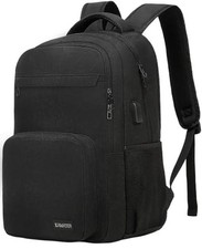 Black Backpack for School, college Backpack for Teens,Students, with 17.3 inch picture