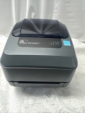 Zebra GK420T Direct Thermal Transfer Printer *Power Adapter Not Included* picture