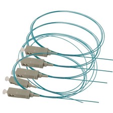10pcs 1.5m OM3 50/125 SC UPC Pigtail Fiber Connectors 0.9mm Fiber Optic Pigtails picture
