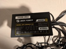 High Power HP1-J600GD-F12S 80 Plus Gold 600W Power Supply  picture