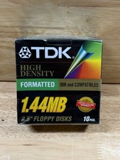 Box of 10 TDK High Density 3.5