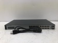 HP 1820-24G J9980A 24-Port Gigabit Ethernet Switch w/ Power Cord ***TESTED*** picture