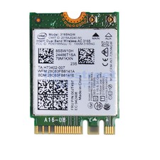Lenovo Intel Dual Band Wireless AC 3165 3165NGW 433Mbps BT 4.0 00JT497 WLAN Card picture