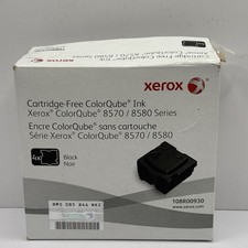 Genuine Xerox ColorQube 8570 8580 Black Solid Ink 108R00930 2 Sticks Open Box picture
