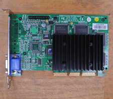 VINTAGE NVIDIA 180-P0016-0000-B VGA AGP VIDEO GRAPHICS CARD picture