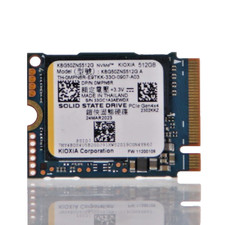 Kioxia 512GB SSD NVMe PCIe Gen4x4 M.2 2230 Solid State Drive KBG50ZNS512G picture