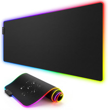 RGB Gaming Mouse Pad, 0.16 Inch Thickness, 31.5