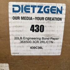 Dietzgen 430 20lb Engineering Bond 36