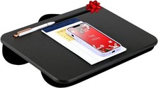 Compact Lap Desk Fits Up to 15 Inch Laptop Black Style 43108 Portable Trip Uses picture