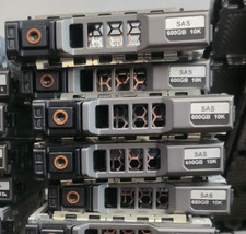 5x Dell 453KG 600GB 10K 12Gb/s SAS 2.5