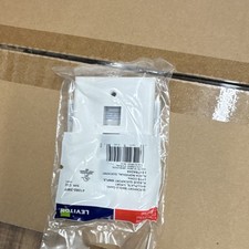 Leviton QuickPort Single-Gang 3-Port White Wall Plate 41080-3WP (Qty 16) picture
