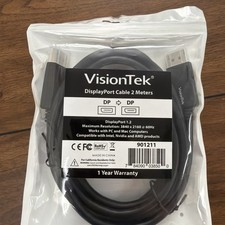 Visiontek VisionTek - DisplayPort Cable - 2 Meters Pack Of 2 picture