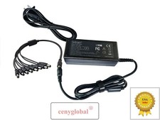 Power Supply Adapter with 8 way splitter for Night Owl Cameras Premium 12V 5Amp picture