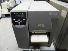 ZEBRA S4M S4M00-200E-0100T USB 104mm Thermal Label Printer DT/TT PRINTS LINES picture