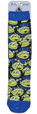 Disney Parks Monsters, Inc Alien Pair of Adult Unisex Socks W10-13 / M9-12 picture