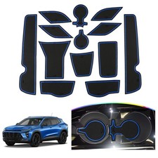 Chevy Trax Door Slot Mats 14PCS for 2024~2026 Chevrolet Trax Blue picture