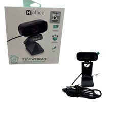 iHome 720p HD Webcam Microphone USB Plug Play Cammera Light Correction for PC picture