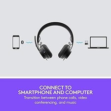 GRAPHITE - LOGITECH ZONE WIRELESS CERTIFIED FOR MICROSOFT TEAMS BLUETOOTH picture