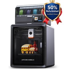 ✅50% Refurbished ✅ANYCUBIC Kobra S1 Combo 3D Printer Multicolor FDM Printing picture