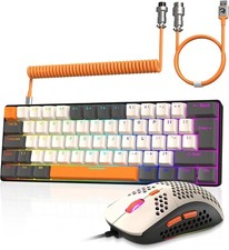 ZIYOU LANG T60 Wired Mechanical Gaming Keyboard and Mouse Combo Mini Portable picture