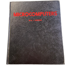 Microcomputers AJ Dirksen Tab Vintage Computer Book 1st Printing Intel HC 1982 picture