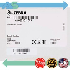 Genuine Zebra Thermal Printer 203 DPI GC420T Printhead Replacement (G105910-053) picture