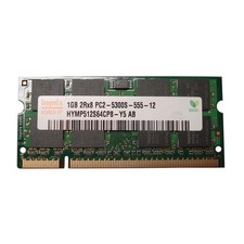 Hynix Hymp512s64cp8-Y5 Ab Ddr2 1Gb Pc2 667Mhz Sodimm Memory Module Ram picture