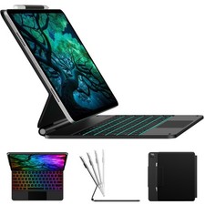 Typecase EDGE KB206129 iPad Air 13 / Pro 12.9 Keyboard Case Trackpad Black picture