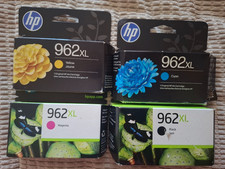 4pk HP  962xl Black   yellow magenta cyan  Ink Cartridges  Fast Ship  2026/7 picture