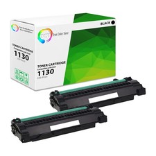 TCT 2PK 330-9523 (7h53w) Black Laser Toner Cartridges For Dell 1130 1130n 1133 picture