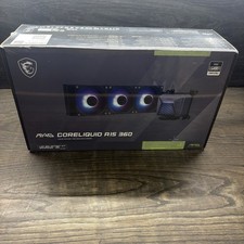 MSI - MAG Core Liquid A15 360 ARGB Liquid CPU Cooler 360mm Radiator picture