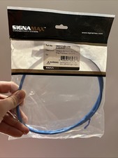 Ethernet Cable Signamax Cat6A F/UTP Snag proof Boot Blue 3ft picture