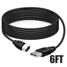 Firewire 6 Pin to USB Adapter Cable 2.0 A Male IEEE 1394 Converter 6ft picture
