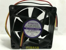 1 PCS EVERCOOL Fan EC7025L12ER DC12V 0.14A 7025 7CM 3 Pin picture