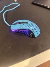 XTRFY M4 Miami Blue - Wired Mouse Lightweight And RGB picture