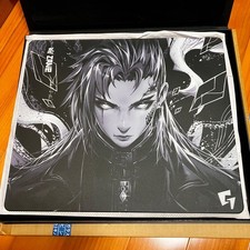 GLSSWRKS ZANE Glass Gaming Mouse Pad Speed Surface Character Art Japan picture