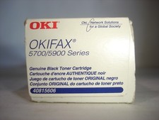 Genuine OKIDATA (OKI) Black Toner Cartridge 40815606 picture
