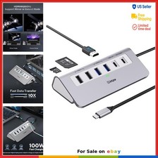 USB C Hub 9 in 1 Multiport Adapter 4K 60Hz HDMI PD 100W USB A 3.0 SD TF Card picture