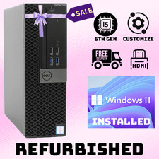 Fast Dell Desktop Computer SFF i5 6th Gen | 8GB | 2TB HDD | Windows 11 picture