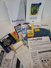 Vintage 1990s Computer Utility Software Internet AOL Prodigy Documentation Fax picture