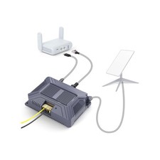 180W Gigabit PoE Injector for Starlink Gen 2 5 in 1 12V Input USB-A USB-C 48V picture